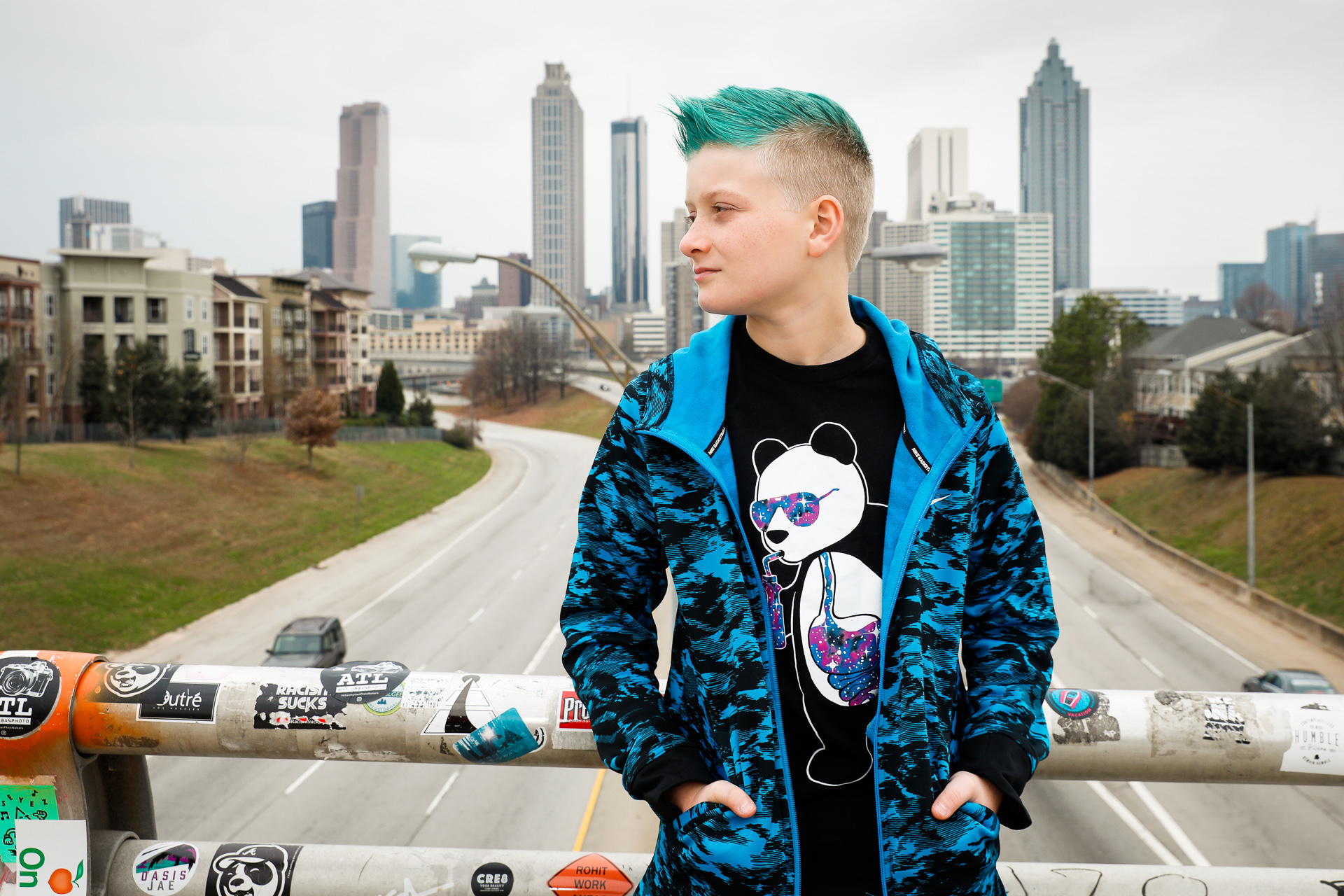 Celebrating Tween and teens by portraits and pictures to celebrate them. Urban Flair, Starr Petronella, atlanta female photographer, top photography. Creative, unique photoshoot to celebrate kids and their hobbies. 