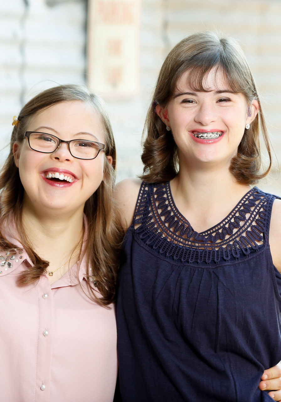 These two friends are apart of a special dance company of individuals with special needs. They have down-syndrome and go out to educate people in the community about how they are just like everybody else, but with an extra chromosome. 